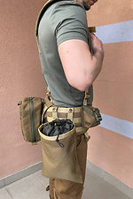 Тактическая разгрузочно-поясная система РПС для военных в защитном цвете AllReal 8042046 фото №8