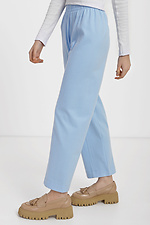 Szerokie wełniane spodnie ORUSYA z wysokim stanem Garne 3040047 zdjęcie №2