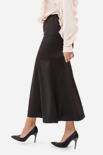 Женская юбка шестиклинка CELIA коричневого цвета Garne 3042047 фото №4