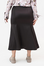 Женская юбка шестиклинка CELIA коричневого цвета Garne 3042047 фото №10