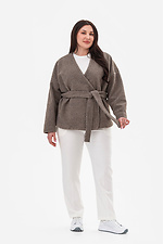 Braune LOTTE-Jacke Garne 3044047 Foto №5