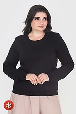 Cotton women's sweatshirt black Garne 3041048 photo №1