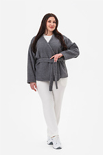 LOTTE jacket in graphite color Garne 3044048 photo №5