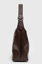 Damen-Tasche aus Öko-Leder, Schokoladenbraun Garne 3300048 Foto №4