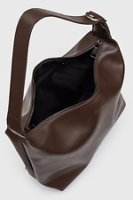 Damen-Tasche aus Öko-Leder, Schokoladenbraun Garne 3300048 Foto №7