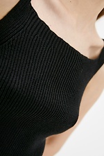 Ribbed short knit top with wide straps Sewel 4038048 photo №3