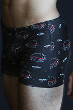 Men's cotton underwear set: t-shirt + boxers Manlike 8036048 photo №2