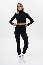 Жіночі Теплі Безшовні Лосини На Хутрі Care Black Without 8056048 фото №4