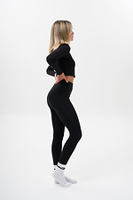 Жіночі Теплі Безшовні Лосини На Хутрі Care Black Without 8056048 фото №5