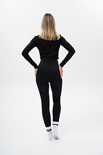 Жіночі Теплі Безшовні Лосини На Хутрі Care Black Without 8056048 фото №6