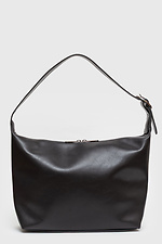 Women's bag made of eco-leather, black. Garne 3300049 photo №4