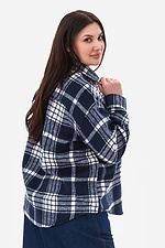 NIZHNA blaues Hemd Garne 3044050 Foto №2