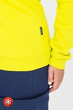 Women's yellow cotton sweatshirt Garne 3041051 photo №5