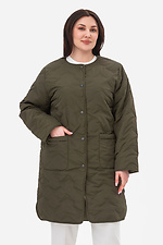 TONE khakifarbener Mantel Garne 3044052 Foto №1