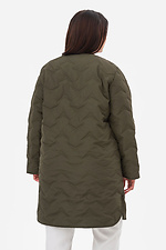 TONE khakifarbener Mantel Garne 3044052 Foto №3