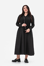 Schwarze Wildledertasche für Damen. Garne 3300052 Foto №2