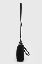 Schwarze Wildledertasche für Damen. Garne 3300052 Foto №3