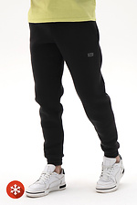 Warme Herren-Sporthose Wide 3 Schwarz Teamv 8034052 Foto №2
