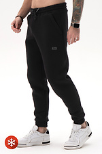 Warme Herren-Sporthose Wide 3 Schwarz Teamv 8034052 Foto №4