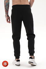 Warme Herren-Sporthose Wide 3 Schwarz Teamv 8034052 Foto №5