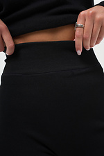 ЖІночі Теплі Лосини В Рубчик На Хутрі Chery Black Without 8056052 фото №8