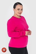 Bawełniana bluza damska w kolorze fuksji Garne 3041053 zdjęcie №3