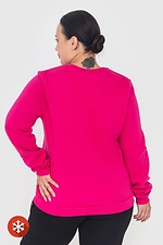Bawełniana bluza damska w kolorze fuksji Garne 3041053 zdjęcie №4