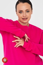 Bawełniana bluza damska w kolorze fuksji Garne 3041053 zdjęcie №5