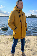 Men's winter parka Winter armor AllReal 8042053 photo №11