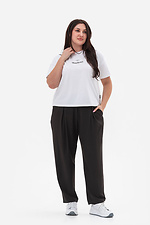 LIEN schwarze Hose Garne 3044054 Foto №5
