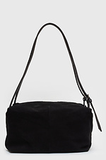 Schwarze Wildledertasche für Damen. Garne 3300056 Foto №5