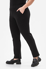 AMANDA schwarze Hose Garne 3044057 Foto №2