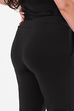 AMANDA schwarze Hose Garne 3044057 Foto №3