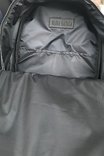 Великий міський рюкзак з глянсового шкірозамінника Mamakazala 8038057 фото №3