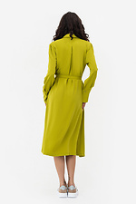 Сукня - сорочка MAE оливкового кольору на ґудзиках Garne 3042058 фото №5
