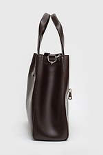 Women's chocolate-colored bag Garne 3300058 photo №4