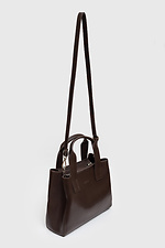 Women's chocolate-colored bag Garne 3300058 photo №5