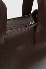 Women's chocolate-colored bag Garne 3300058 photo №6