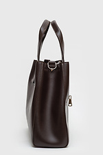 Women's chocolate-colored bag Garne 3300058 photo №7