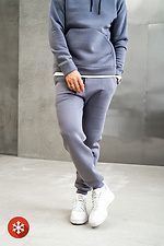 Men's warm sports suit Classic 3 Gray Teamv 8034058 photo №4