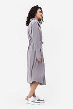 Сукня - сорочка MAE сірого кольору на ґудзиках Garne 3042059 фото №2