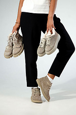 Winter beige suede boots 4207059 photo №5