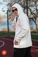 Men's Bless 3 Warm Hoodie White Teamv 8034059 photo №2