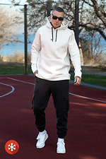 Men's Bless 3 Warm Hoodie White Teamv 8034059 photo №7
