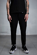 Cotton dress pants with drawstring waist Without 8055059 photo №1