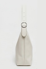 Женская сумка из экокожи молочного цвета Garne 3300060 фото №2