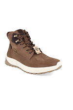 Low-cut nubuck athletic boots with laces Forester 4203060 photo №1