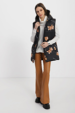 VALERIA rib knit sweater with raglan sleeves and high yoke collar Garne 3040061 photo №2