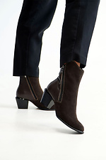 Demi-Season-Stiefel mit niedrigem Absatz 4207062 Foto №2