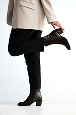 Demi-Season-Stiefel mit niedrigem Absatz 4207062 Foto №3